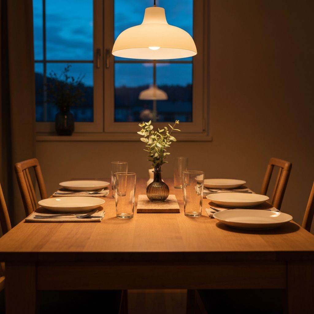 Evening meal context in home environment