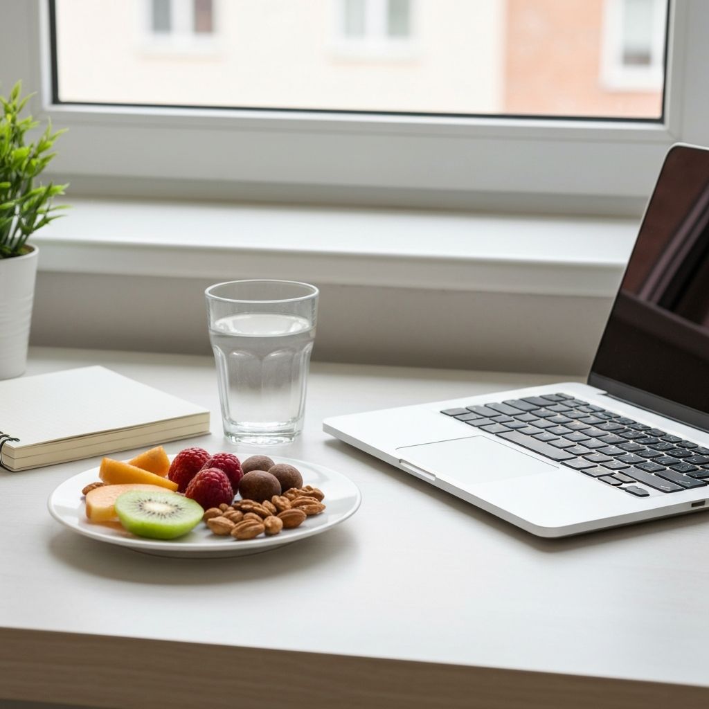 Environmental context for snack timing